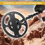 TC-220 Portable Metal Detector – 5 Detection Modes, Smart LCD, Deep Scan Precision