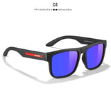 KDEAM Polarized Sunglasses – White Frame UV400 Protection