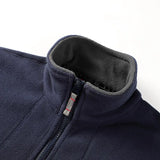 Men’s Thermal Polar Fleece Tactical Jacket – Windproof Outdoor Softshell Coat for Hiking & Survival