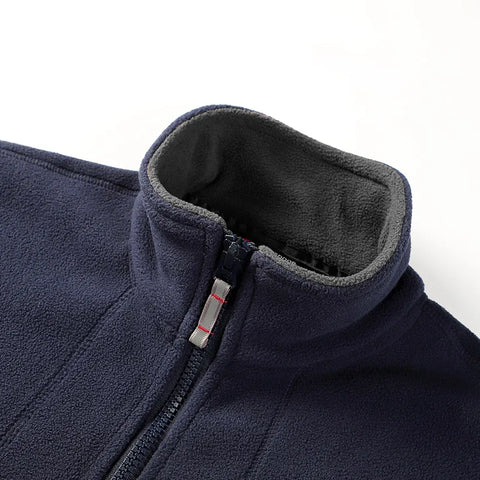Men’s Thermal Polar Fleece Tactical Jacket – Windproof Outdoor Softshell Coat for Hiking & Survival