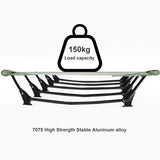 WESTTUNE Camping Cot – Portable Folding Bed for Outdoor Adventures