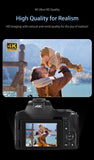 Ordro G700 4K Digital Camera – 12x Optical Zoom Camcorder for Photography & Vlogging