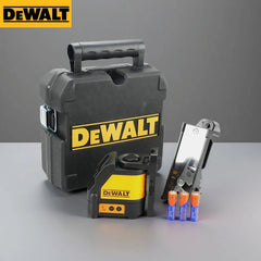 DEWALT DW088CG 30m Self-Leveling Green Cross Line Laser Level with Case – Horizontal & Vertical 2-Line
