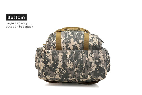 Rilibegan 70L Tactical Hiking Backpack – Camouflage, Waterproof