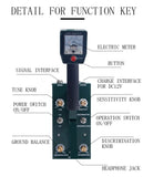 GS6000 Professional Underground Metal Detector – High-Sensitivity Pinpointer for Gold, Silver & Treasure Hunting