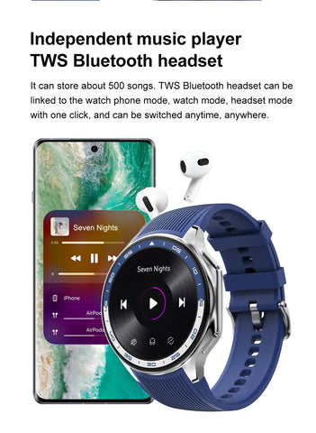 OPPO Watch X Smartwatch – 1.43" AMOLED Display, 4GB MP4/MP3 Player, Bluetooth 5.3, Multi-Sport & Health Tracking, IP68 Waterproof
