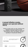 Xiaomi Mijia Air Pump 2 – Portable Tire Inflator with Digital Pressure Detection, 150 PSI, 2000mAh Rechargeable Battery