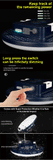 13500mAh Rechargeable Camping Lantern – Waterproof LED Light with Remote Control, Power Bank, & Stepless Dimming