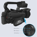 KOMERY 6K Ultra HD Professional Camcorder – 64MP YouTube & Streaming Camera