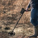 TC-200 Advanced Metal Detector – Adjustable Underground Gold & Metal Tracker with Waterproof Search Coil