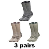Men’s Merino Wool Thermal Socks – Thickened Winter Hiking & Mountaineering Socks | Breathable, Cushioned, Odor-Resistant
