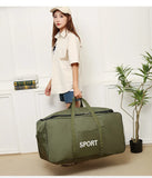 Camouflage Waterproof Oxford Travel Duffle Bag – Large Capacity Moving & Storage Bag