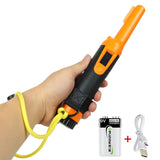HS-10 High-Sensitivity Waterproof Handheld Pinpointer with LCD Display – 360° Detection, IP68 Rated
