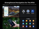 FOSSiBOT F102 Rugged Smartphone – 16500mAh Battery, 20GB+256GB, Android 13, 120Hz 6.58" FHD+ Display, Helio G99, 108MP Camera, NFC