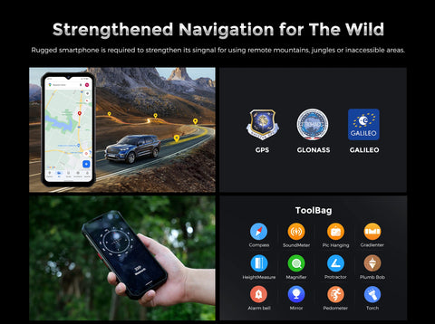 FOSSiBOT F102 Rugged Smartphone – 16500mAh Battery, 20GB+256GB, Android 13, 120Hz 6.58" FHD+ Display, Helio G99, 108MP Camera, NFC