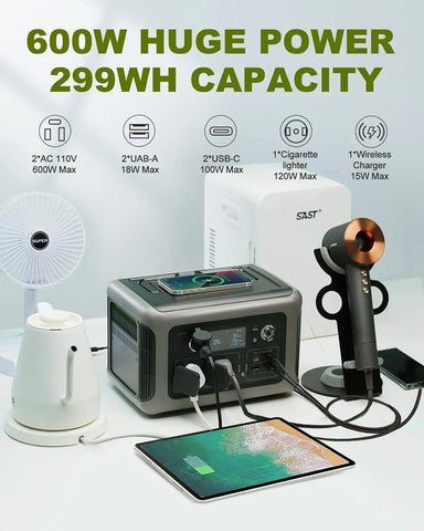 ALLPOWERS R600 Portable Power Station with Optional Solar Panels