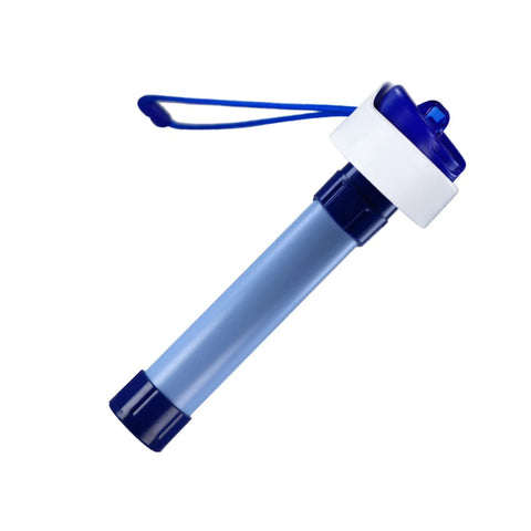 750ml Portable Water Filter Bottle – Outdoor Survival Straw Cup with 0.01 Micron Filtration | Emergency Purifier for Camping & Hiking