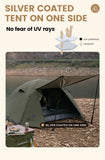 Mobi Garden 3–4 Person Waterproof Camping Tent – Double-Layer, UV & Rain Protection, Lightweight Trekking Shelter