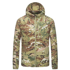 Men’s Tactical Sun-Protective Hiking Jacket – Lightweight, Waterproof, Quick-Dry Outdoor Shell
