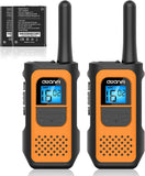 AWANFI Rechargeable Walkie Talkies (2/3/4-Pack) – Long Range 2-Way Radios with 16 Channels, VOX, USB-C Charging – Ideal for Kids & Adults, Outdoor Camping & Hiking