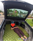 Double Camping Air Mattress with Built-In Pillows – Ultralight Inflatable Sleeping Pad for 2 – Waterproof, Compact & Durable