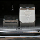 Portable Folding Travel Toilet – Anti-Odor Emergency Potty for Car, Camping, and Outdoor Use (Black/Grey)