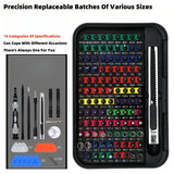 132-in-1 Precision Screwdriver Set – Multi-Function Electronic Repair Tool Kit for Laptops, Phones & Computers