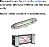 15M Synthetic Winch Rope – 10,000LBS Recovery Cable (5mm) for 4WD, ATV, SUV, Truck, Boat