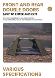 Mobi Garden 3–4 Person Waterproof Camping Tent – Double-Layer, UV & Rain Protection, Lightweight Trekking Shelter