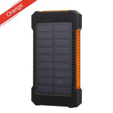 200,000mAh Solar Power Bank – Heavy-Duty Outdoor Backup Charger with Dual USB, LED Flashlight & Compass