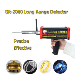 GR-2000 Long Range Metal Detector – Professional Gold, Silver, Copper & Diamond Scanner (Up to 1000m Range)