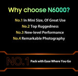 Blackview N6000 Rugged Waterproof Mini Smartphone | 4.3" Display, 256GB Storage, Android 13, 48MP Camera, NFC, Helio G99 Octa-Core
