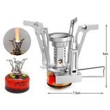 Portable Gas Camping Stove – Ultra-Light Aluminum Alloy Outdoor Cooker