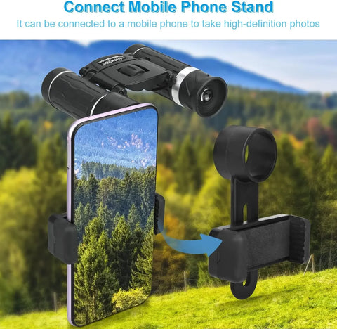 500x25 HD Zoom Binoculars – Compact Long-Range Telescope with BAK4 Prism & Waterproof Design (5000M/50000M Range)