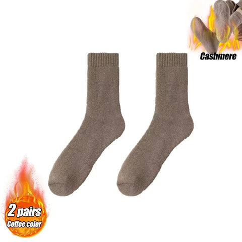 Winter Thermal Socks for Men & Women – Insulated Cold Weather Hiking Socks (Multiple Pairs Available)