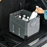 Portable Folding Travel Toilet – Anti-Odor Emergency Potty for Car, Camping, and Outdoor Use (Black/Grey)