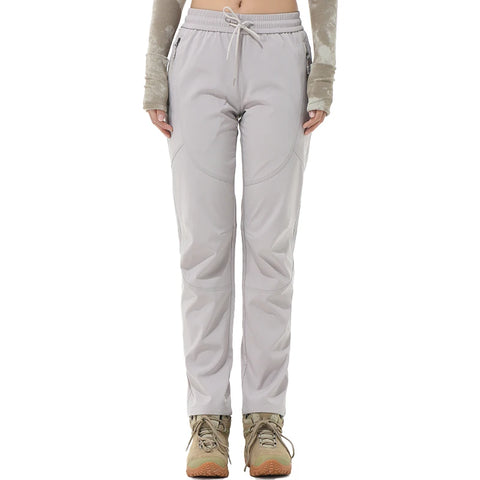 LNGXO Women's Waterproof Hiking Pants – Stretch Cargo Trousers for Trekking, Camping & Outdoor Sports