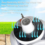 Solar Folding LED Camping Lantern – USB Rechargeable Emergency Light with 5 Modes & Hook (2400mAh, Waterproof, Remote Optional)