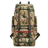 130L Waterproof Hiking Backpack – Heavy-Duty Outdoor Rucksack with Reflective Safety Strips & Molle System