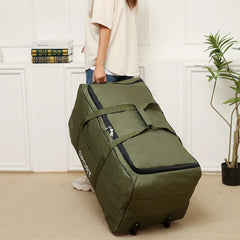 Camouflage Waterproof Oxford Travel Duffle Bag – Large Capacity Moving & Storage Bag