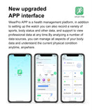 OPPO Watch X Smartwatch – 1.43" AMOLED Display, 4GB MP4/MP3 Player, Bluetooth 5.3, Multi-Sport & Health Tracking, IP68 Waterproof