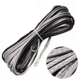 15M Synthetic Winch Rope – 10,000LBS Recovery Cable (5mm) for 4WD, ATV, SUV, Truck, Boat