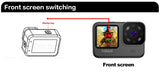 CERASTES V9 4K Ultra HD WiFi Action Camera – Dual Screen, Waterproof, Remote Control, EIS Stabilization
