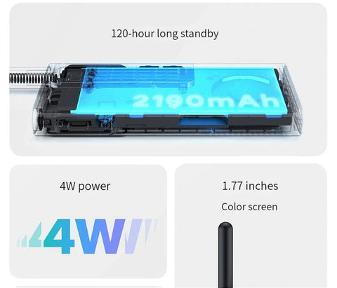 Xiaomi Walkie Talkie 2S – 4W Power, 5KM Range, IP54 Waterproof, 120-Hour Standby, Dual Mode Communication