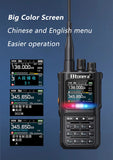 BTONERA BT-8000 Full-Band Ham Radio – 256CH Dual PTT Two-Way Radio with Airband, NOAA, Marine, and Scrambler