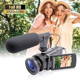 DV100 Camcorder – High-Quality Audio & Video Recording for Vlogs and More