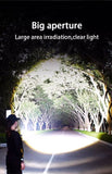 9000000LM Rechargeable Tactical LED Flashlight – 600W, Long-Range Beam, 12000mAh Power Bank, Waterproof & Zoomable