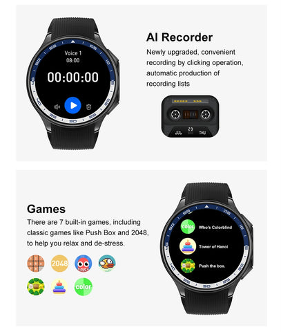 OPPO Watch X Smartwatch – 1.43" AMOLED Display, 4GB MP4/MP3 Player, Bluetooth 5.3, Multi-Sport & Health Tracking, IP68 Waterproof