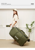 Camouflage Waterproof Oxford Travel Duffle Bag – Large Capacity Moving & Storage Bag
