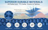 Double Camping Air Mattress with Built-In Pillows – Ultralight Inflatable Sleeping Pad for 2 – Waterproof, Compact & Durable